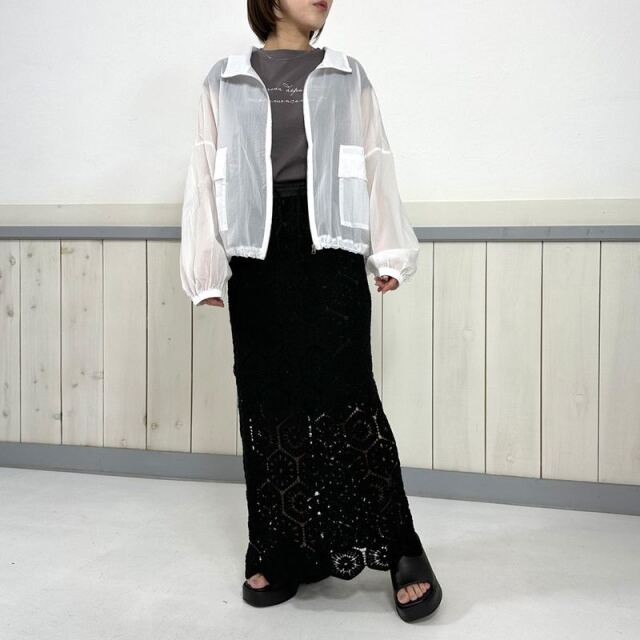 クロシェIラインスカート