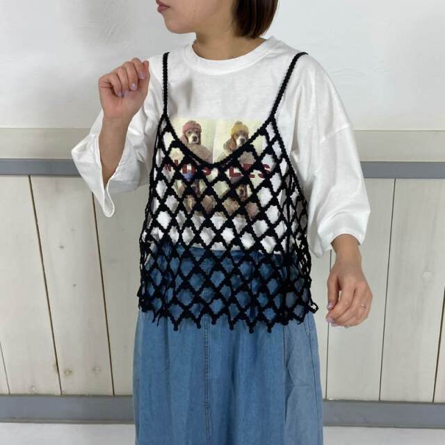 クロシェキャミビスチェ