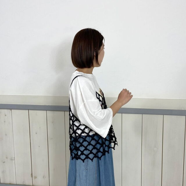 クロシェキャミビスチェ