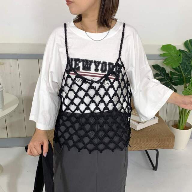 クロシェキャミビスチェ