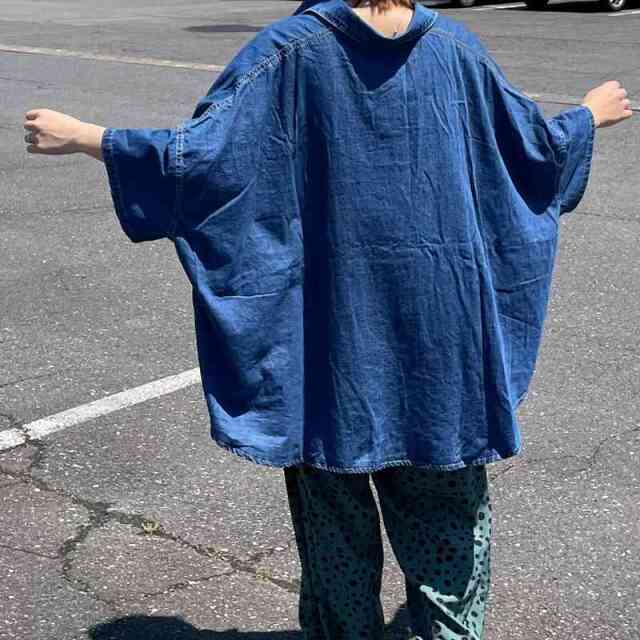デニムビッグシャツ