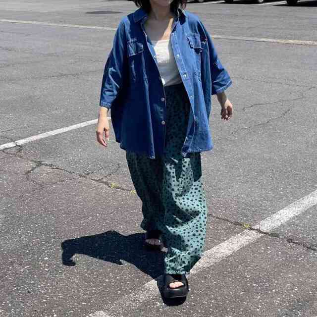 デニムビッグシャツ