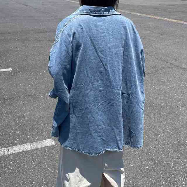デニムビッグシャツ