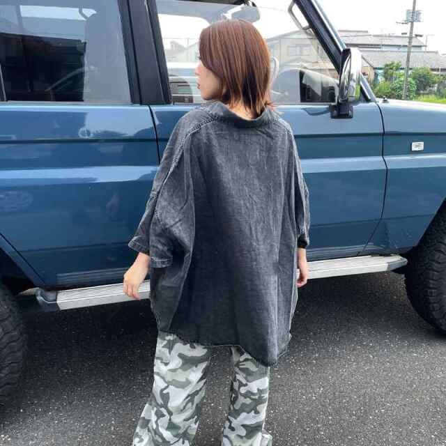 デニムビッグシャツ