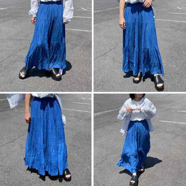 ガーゼティアードスカート