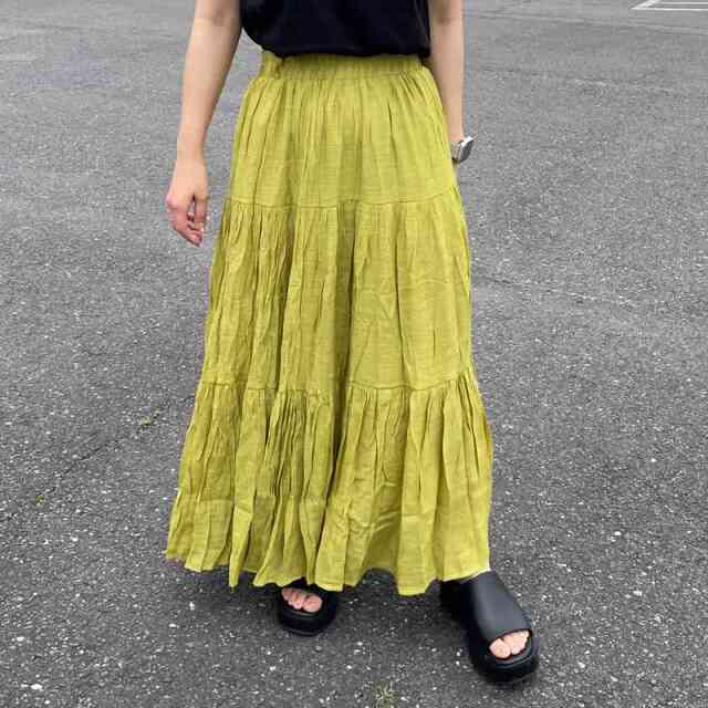 ガーゼティアードスカート