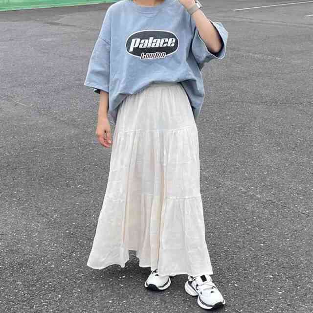 ガーゼティアードスカート