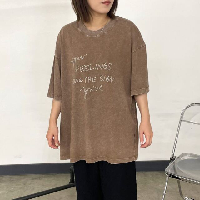 CRB ピグメントロゴTシャツ|TiMTiMオンラインストア|レディース