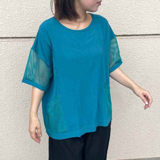 メッシュ切替プルオーバー
