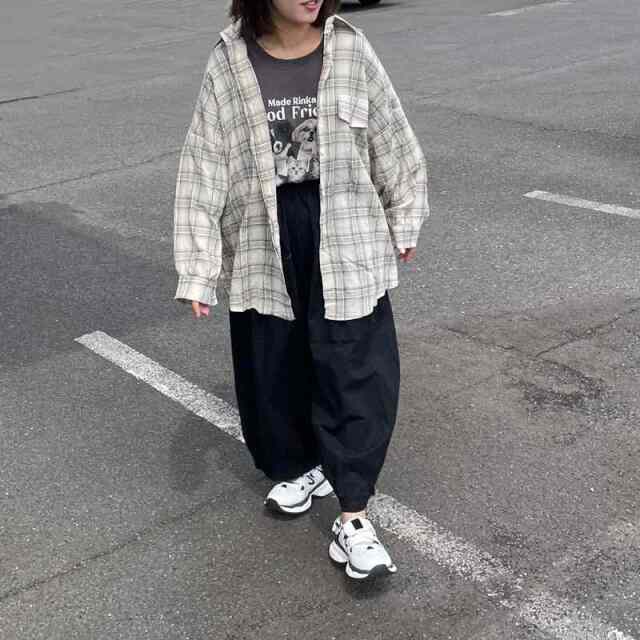 シアーチェックシャツ