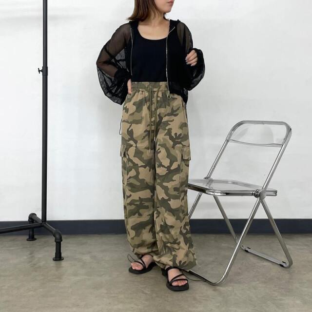 CRB 迷彩カーゴパンツ|TiMTiMオンラインストア|レディースアパレル通販