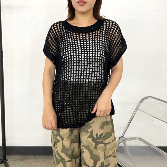 ラメメッシュベストセット