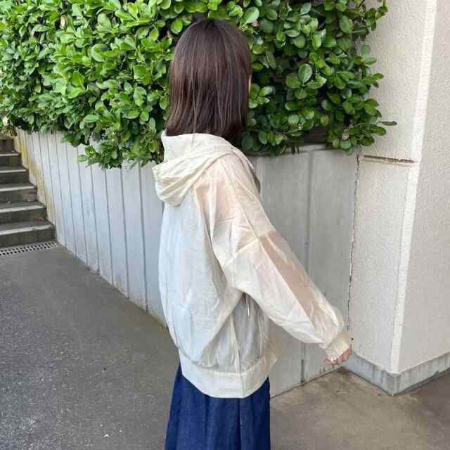 シアーフードブルゾン