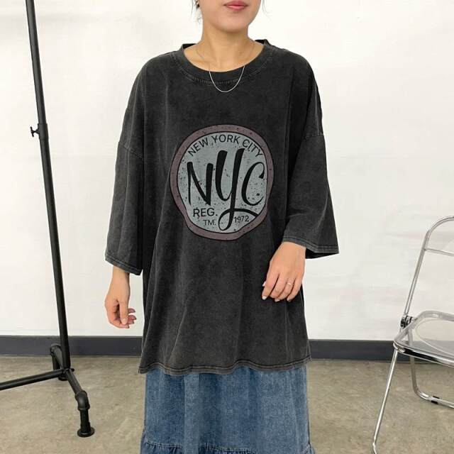 ピグメントNYCロゴBIGTシャツ
