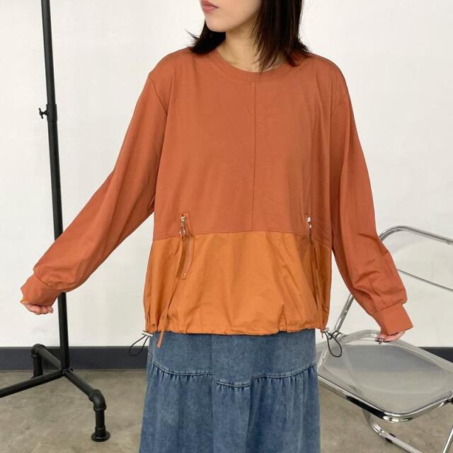 切替ポケットプルオーバー