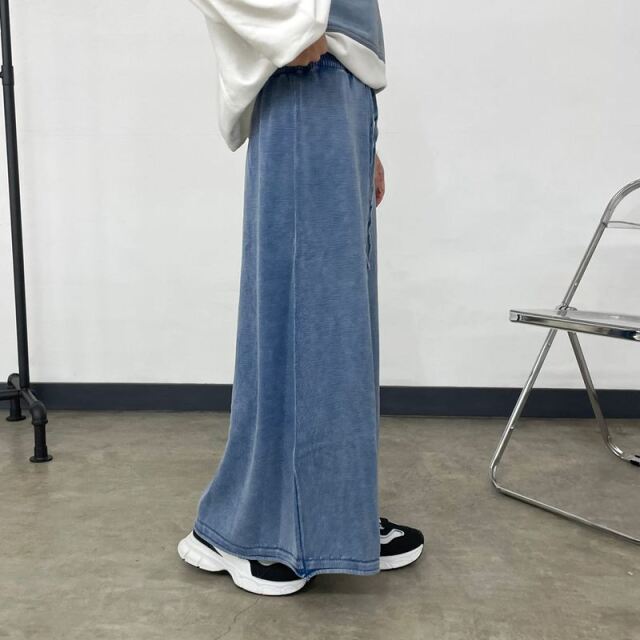 ストライプバンドカラーシャツ