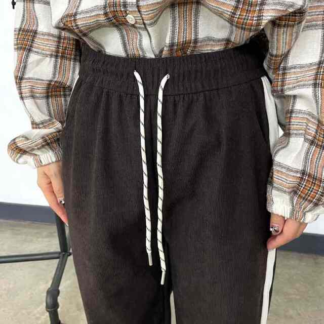 ラインコーデュロイパンツ