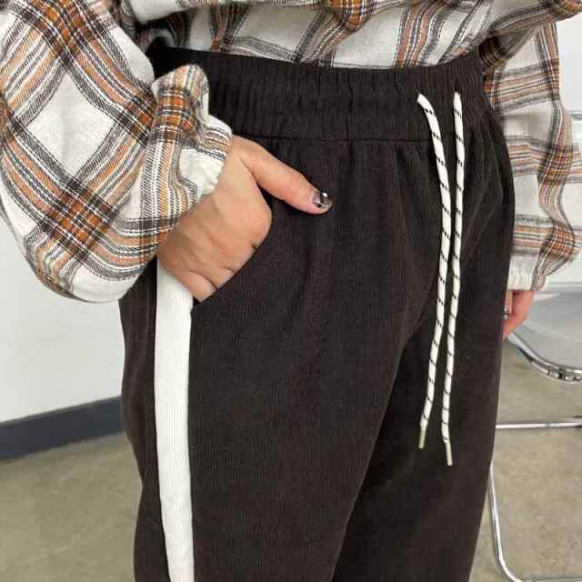 ラインコーデュロイパンツ