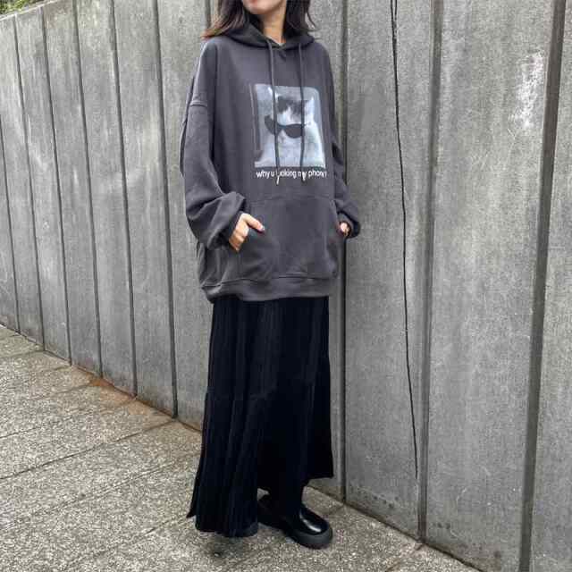 カットスウェードティアードスカート