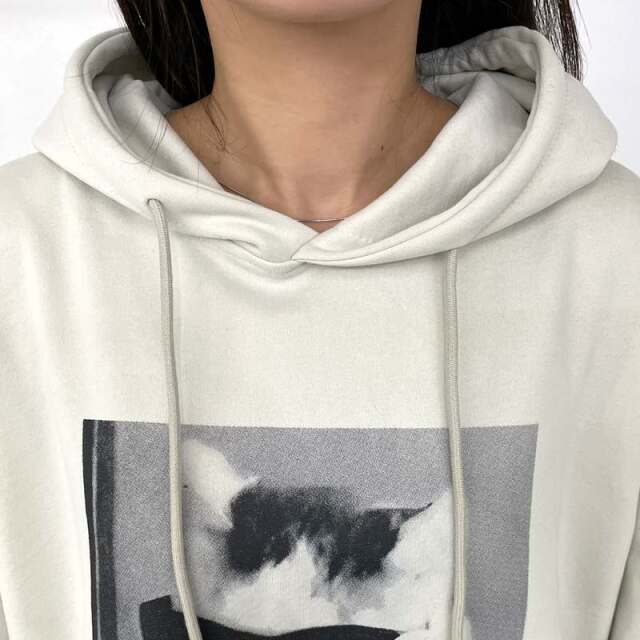 ネコサングラスパーカー