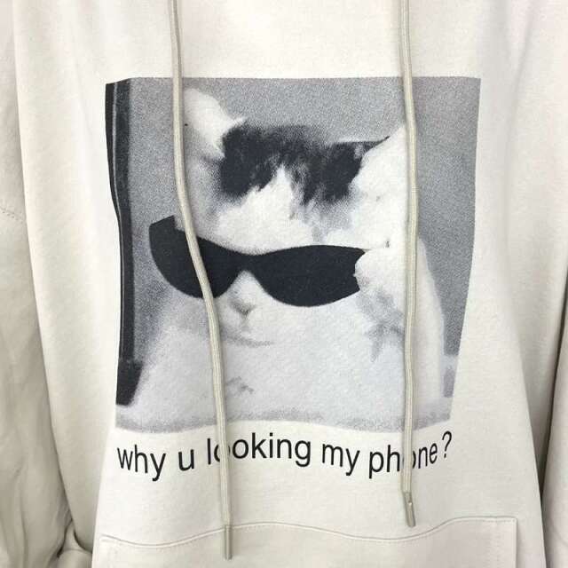 ネコサングラスパーカー