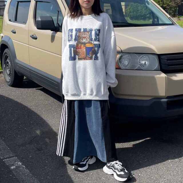 ネコプリントプルオーバー