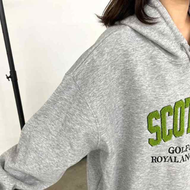 サガラ刺繍ロゴBIGパーカー