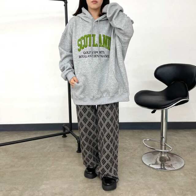 サガラ刺繍ロゴBIGパーカー