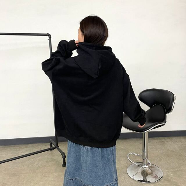 サガラ刺繍ロゴBIGパーカー