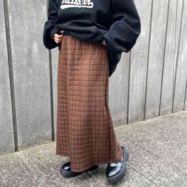 キルティングスカート