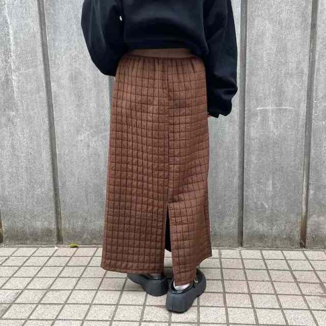 キルティングスカート