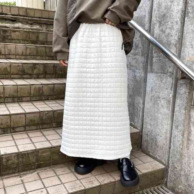 キルティングスカート