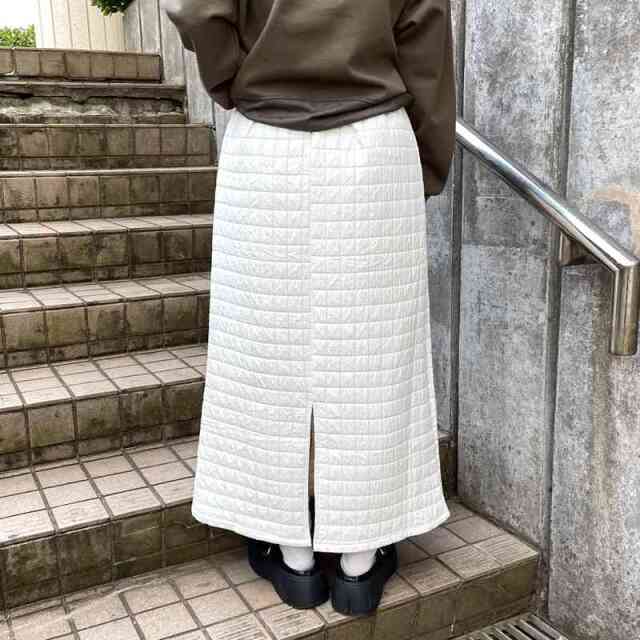 キルティングスカート