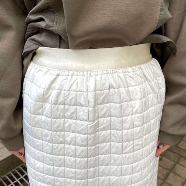 キルティングスカート