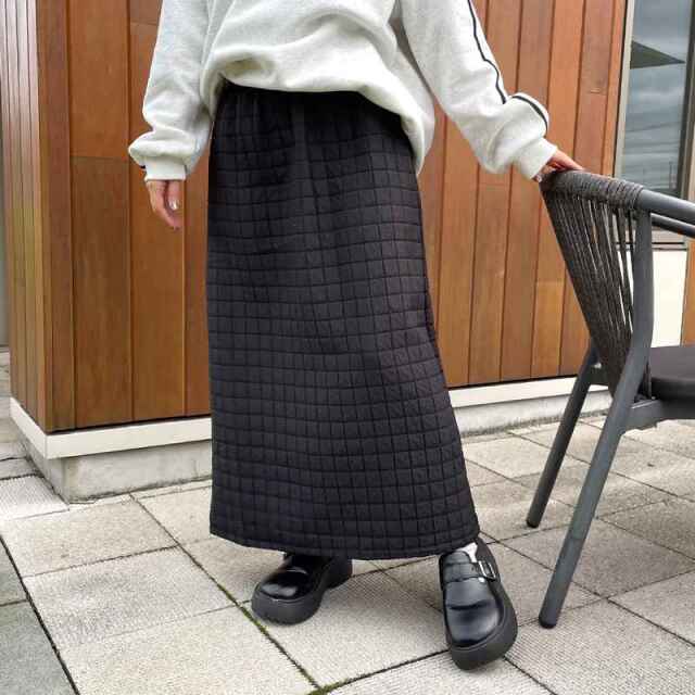 キルティングスカート