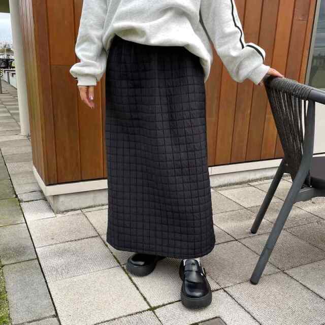 キルティングスカート