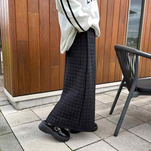 キルティングスカート