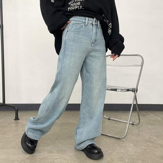 暖デニムパンツ