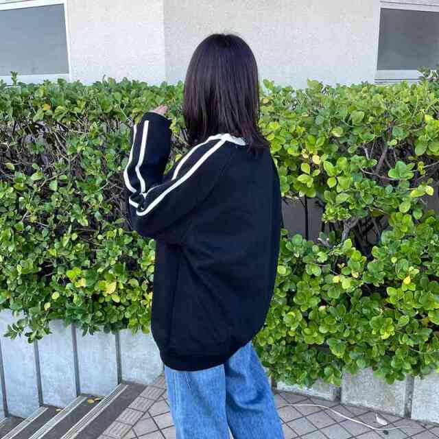 暖袖ラインチュニック