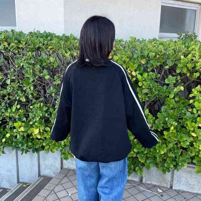 暖袖ラインチュニック