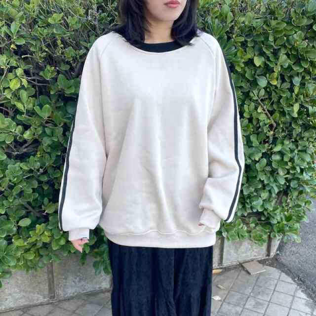 暖袖ラインチュニック