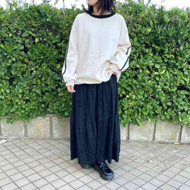 暖袖ラインチュニック