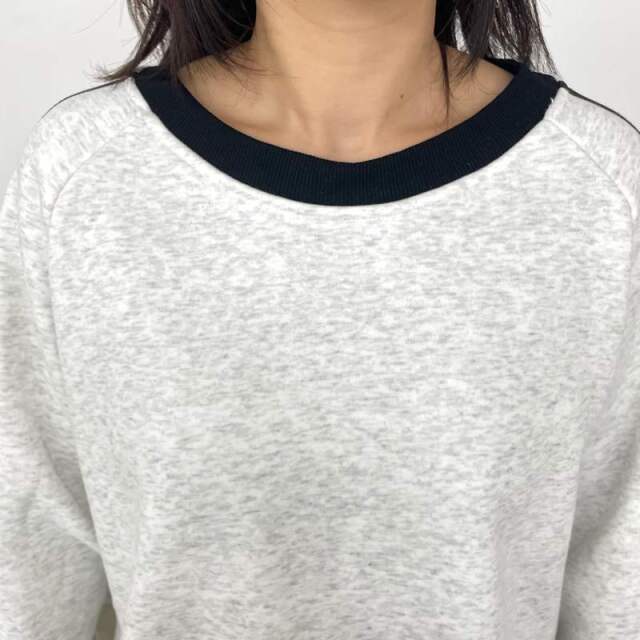 暖袖ラインチュニック