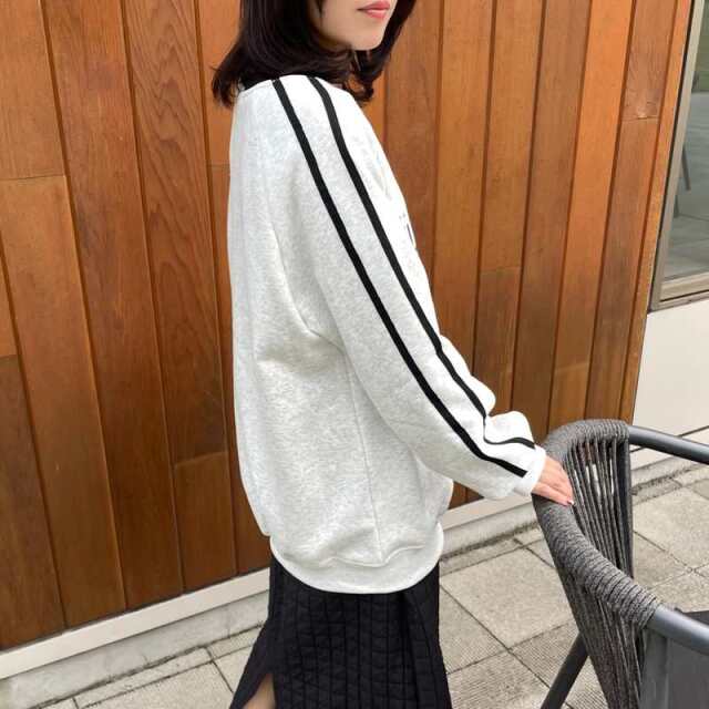 暖ラインゲームシャツプルオーバー