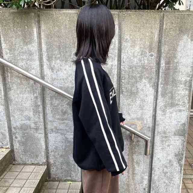 暖ラインゲームシャツプルオーバー