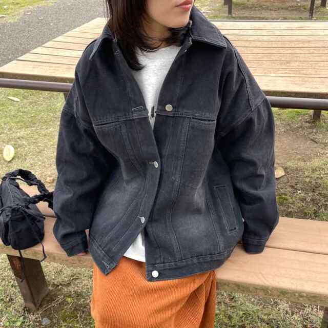 暖デニムジャケット
