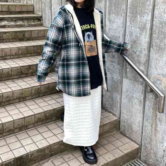 猫プリントロゴプルオーバー