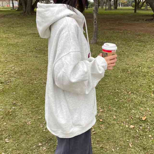 ハーフZIPロゴパーカー