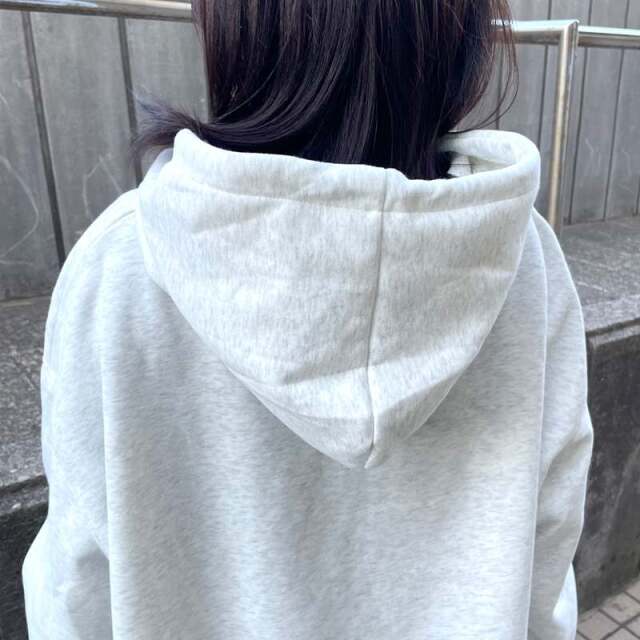 転写ロゴパーカー