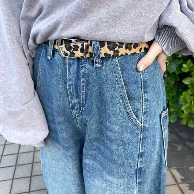 デニムバレルパンツ